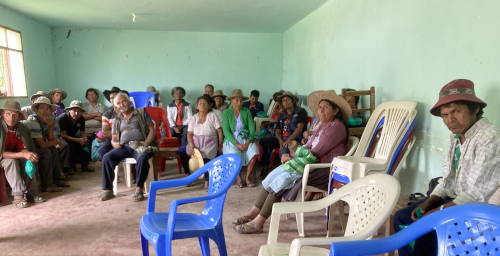 Versammlung anlässlich der Besichtigung vom 11. April 2024.